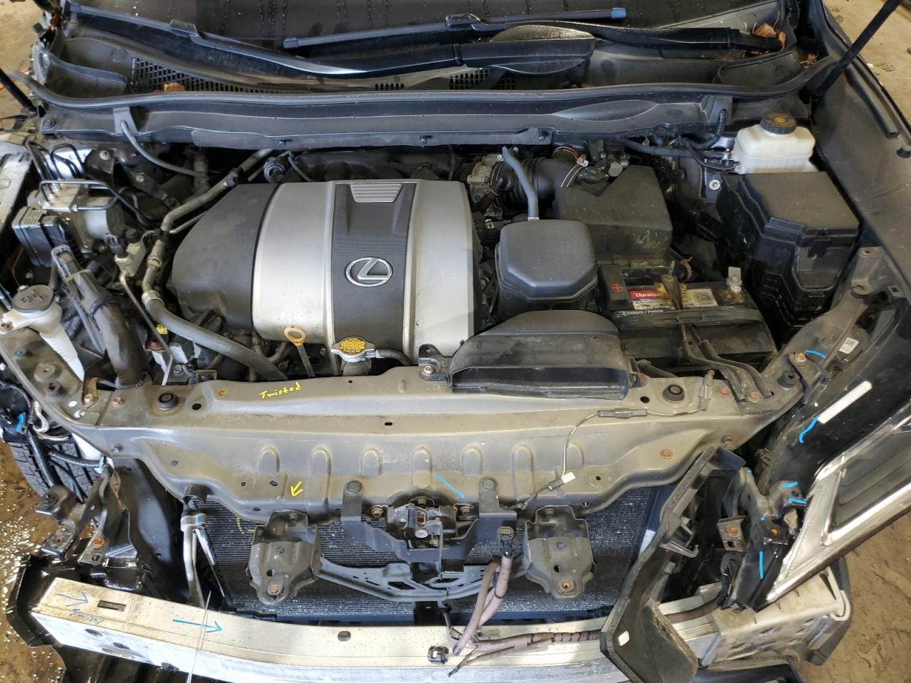 2016 Lexus Rx 350 Base VIN: 2T2BZMCA3GC025318 Lot: 62088824