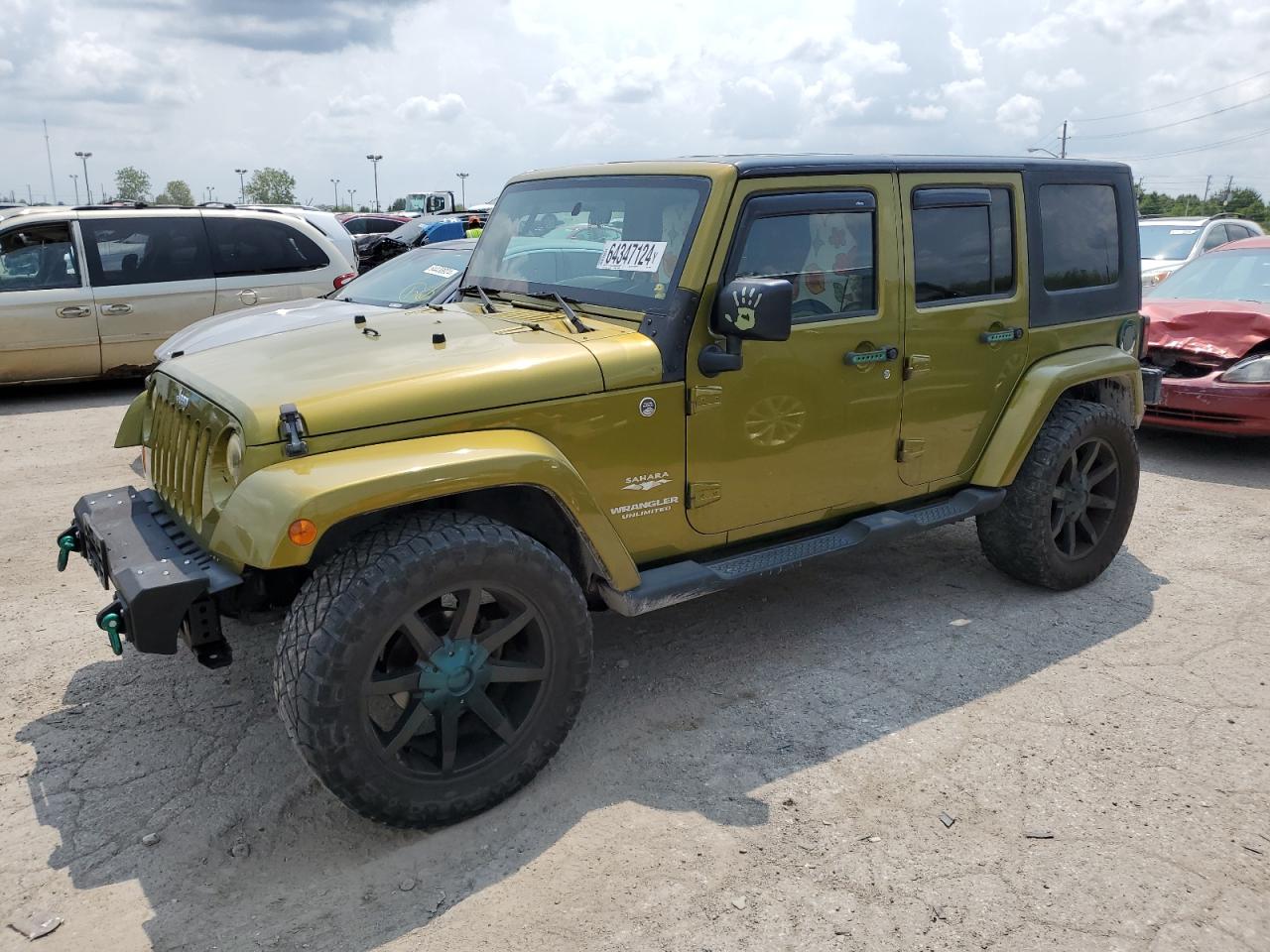 2008 Jeep Wrangler Unlimited Sahara VIN: 1J4GA59188L500867 Lot: 64347124