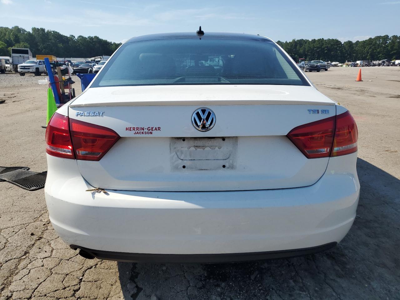 2014 Volkswagen Passat Se VIN: 1VWBT7A36EC100852 Lot: 62836274