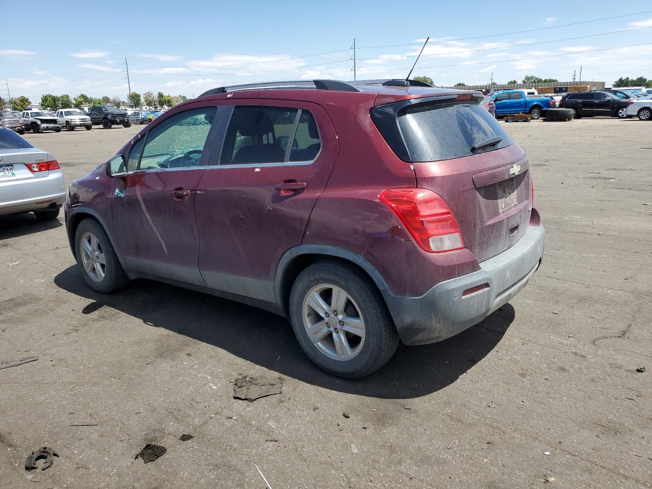 2016 Chevrolet Trax 1Lt VIN: 3GNCJLSB5GL222824 Lot: 62312834