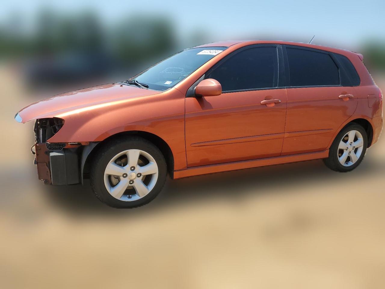 2009 Kia Spectra Sx VIN: KNAFE241495024969 Lot: 62254384