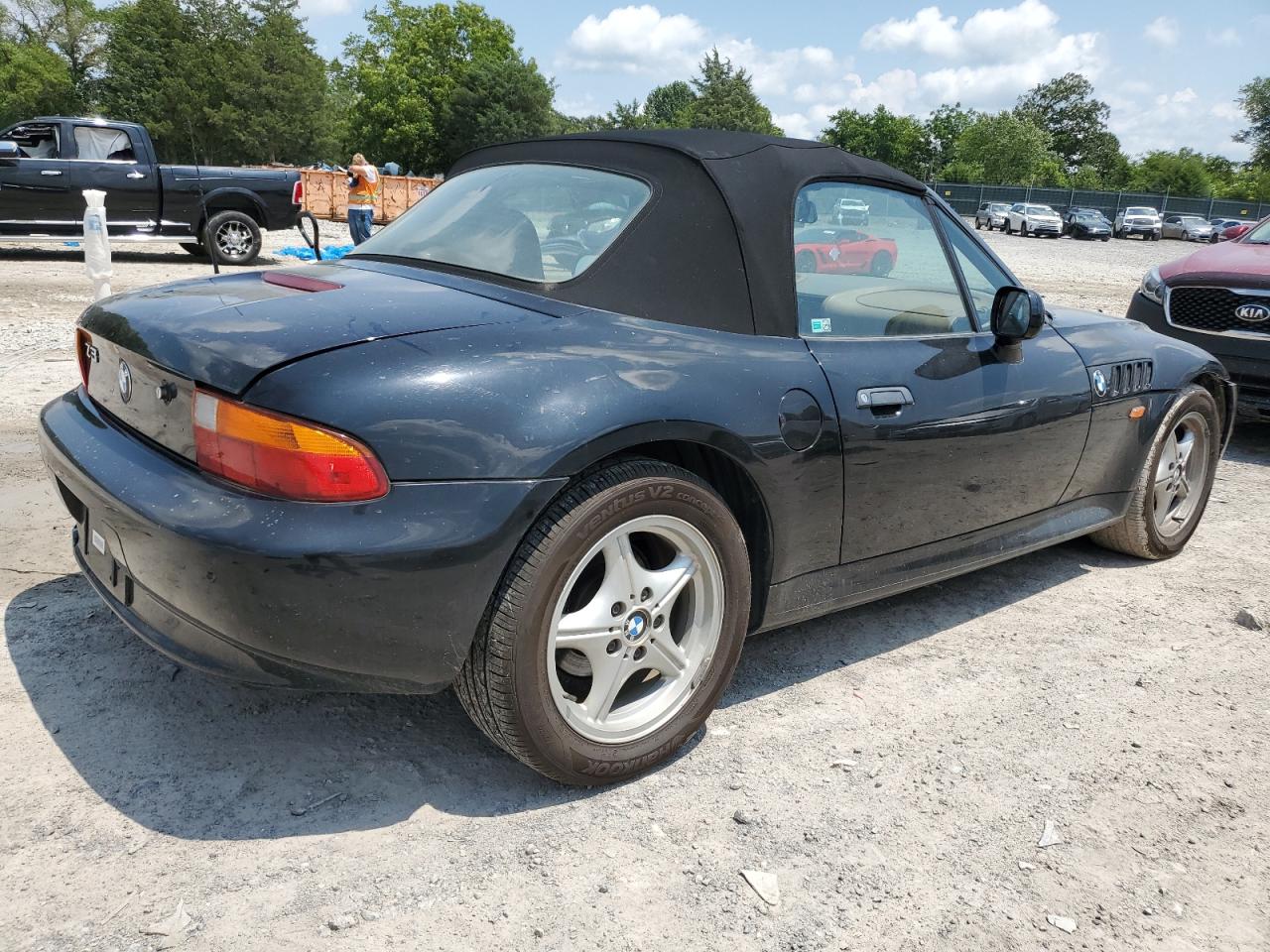 1997 BMW Z3 1.9 VIN: 4USCH7329VLB78858 Lot: 64936724