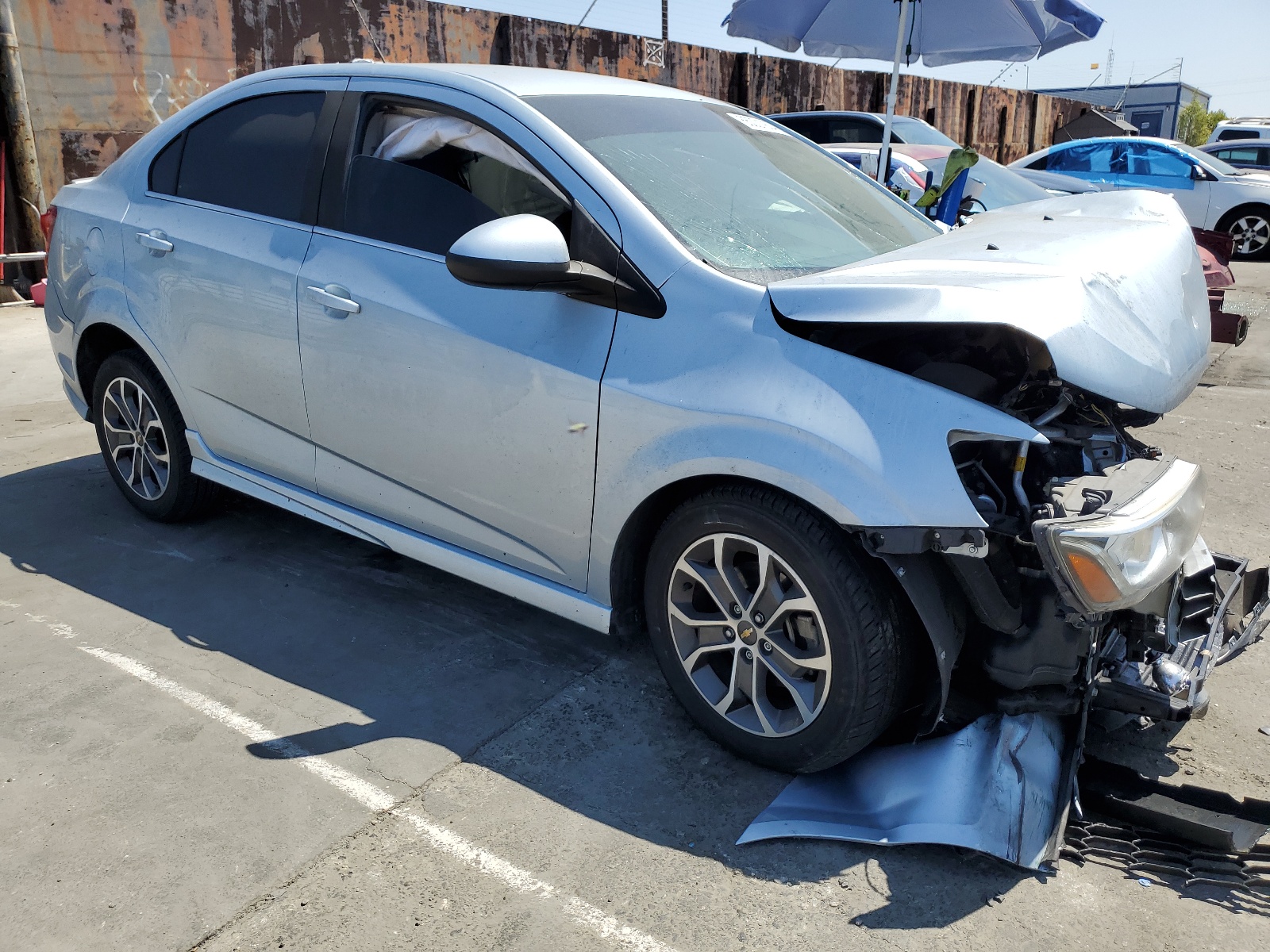 2017 Chevrolet Sonic Lt vin: 1G1JD5SG8H4152072