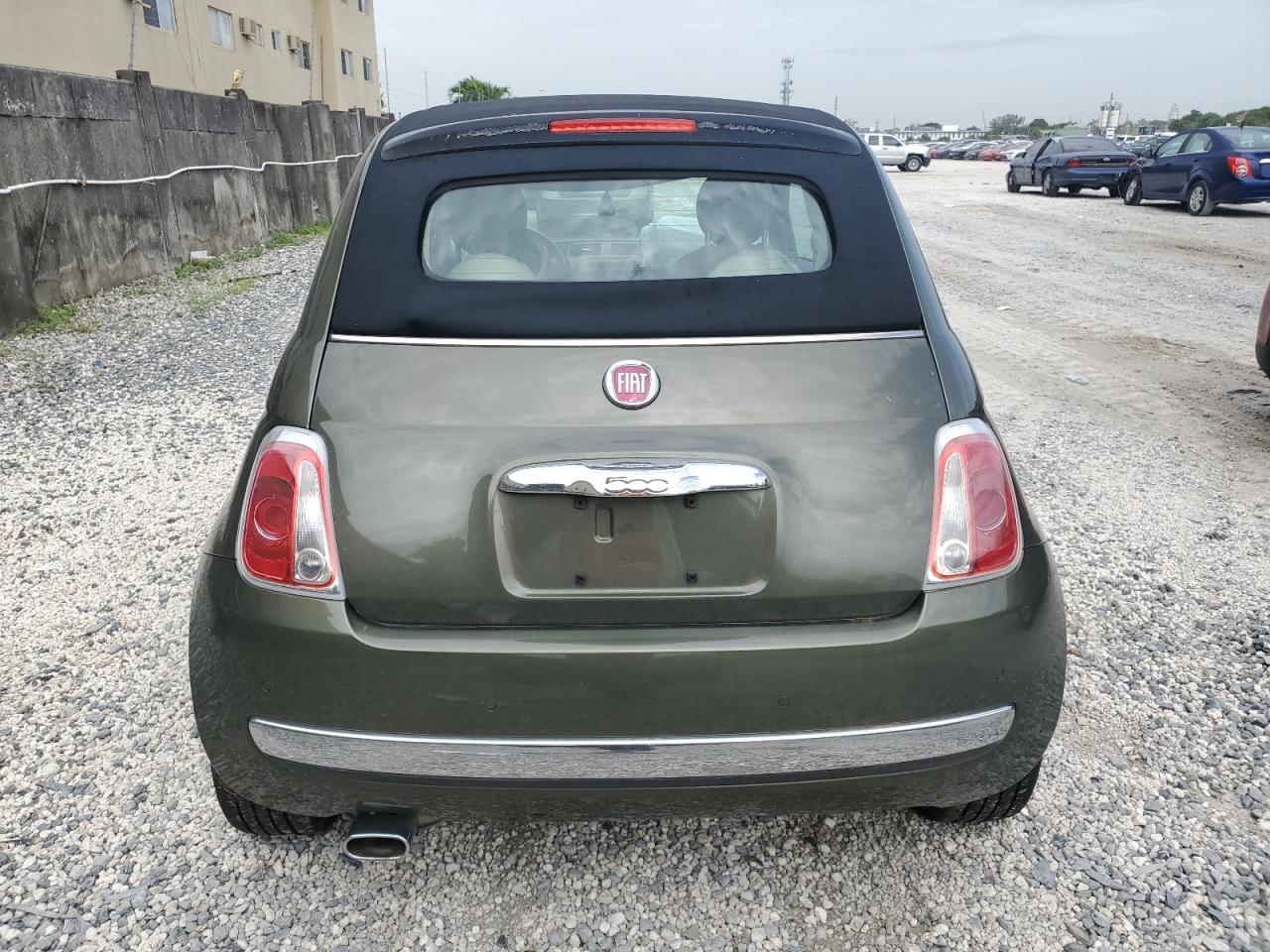 2012 Fiat 500 Lounge VIN: 3C3CFFER7CT118824 Lot: 63070434