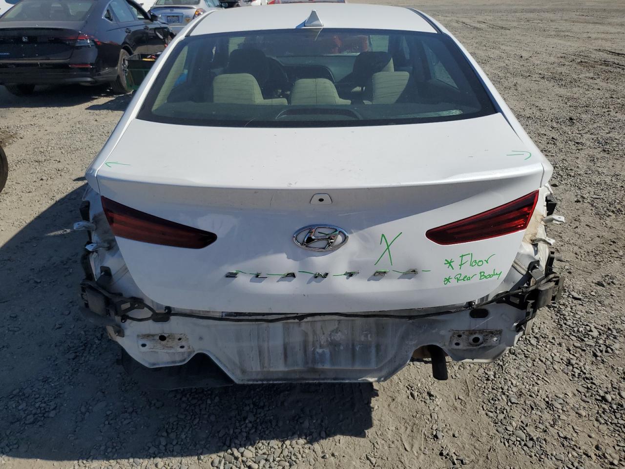 2019 Hyundai Elantra Sel VIN: 5NPD84LFXKH472374 Lot: 61789034