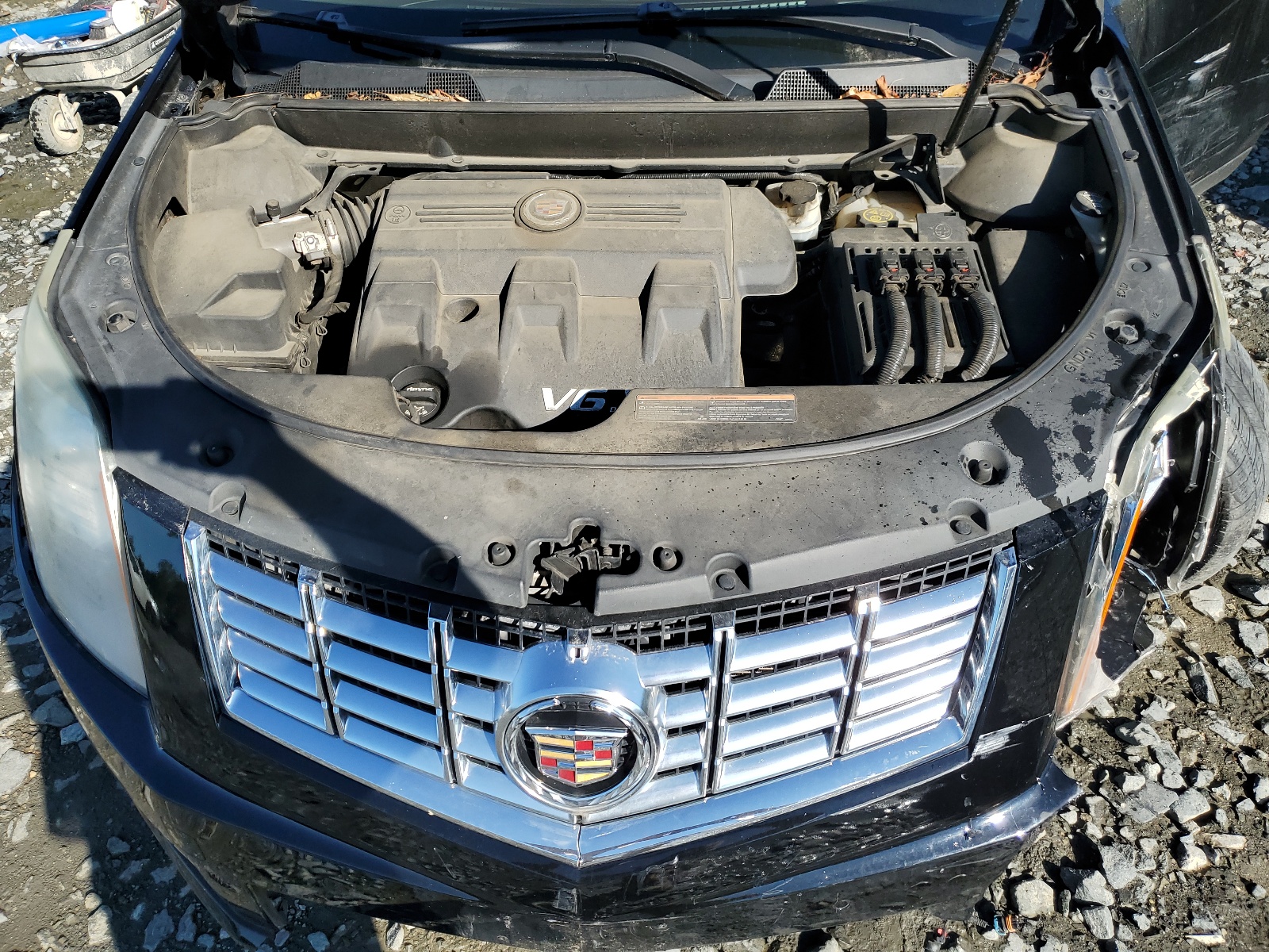 3GYFNDE39FS599532 2015 Cadillac Srx Premium Collection