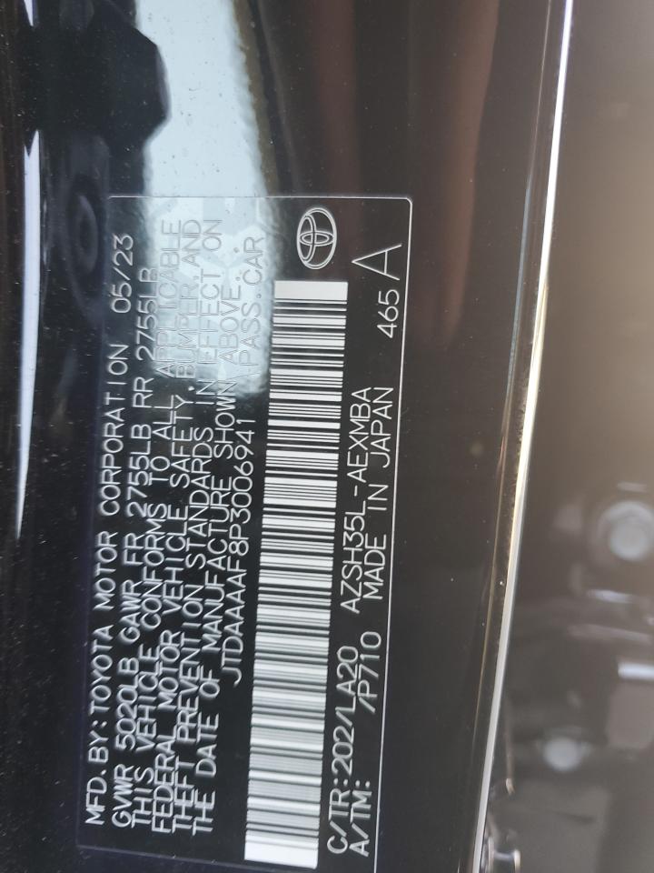 2023 Toyota Crown Xle VIN: JTDAAAAF8P3006941 Lot: 62602804