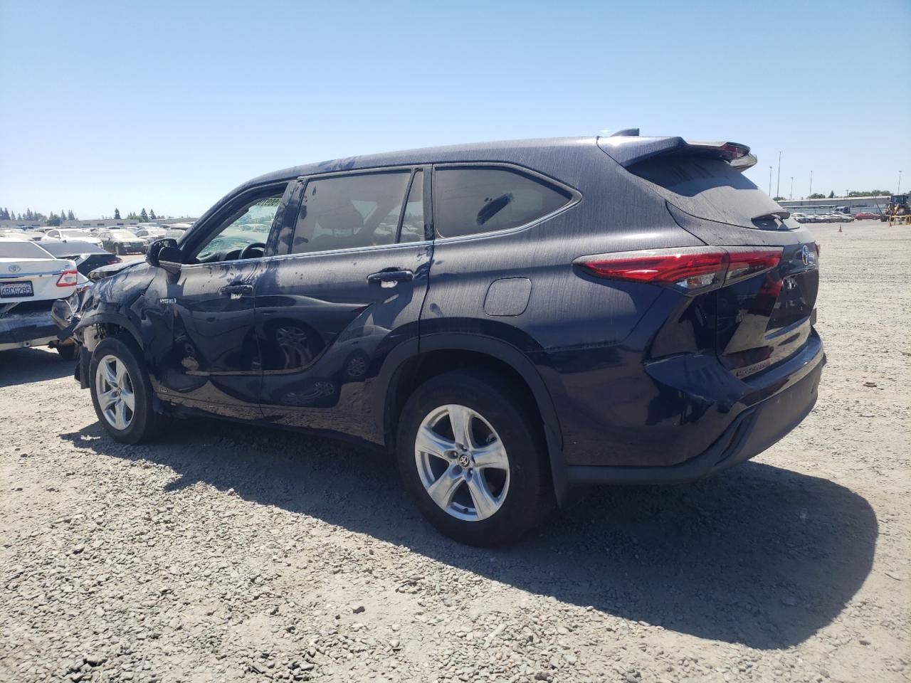 2021 Toyota Highlander Hybrid Le VIN: 5TDBBRCH9MS520886 Lot: 60979914