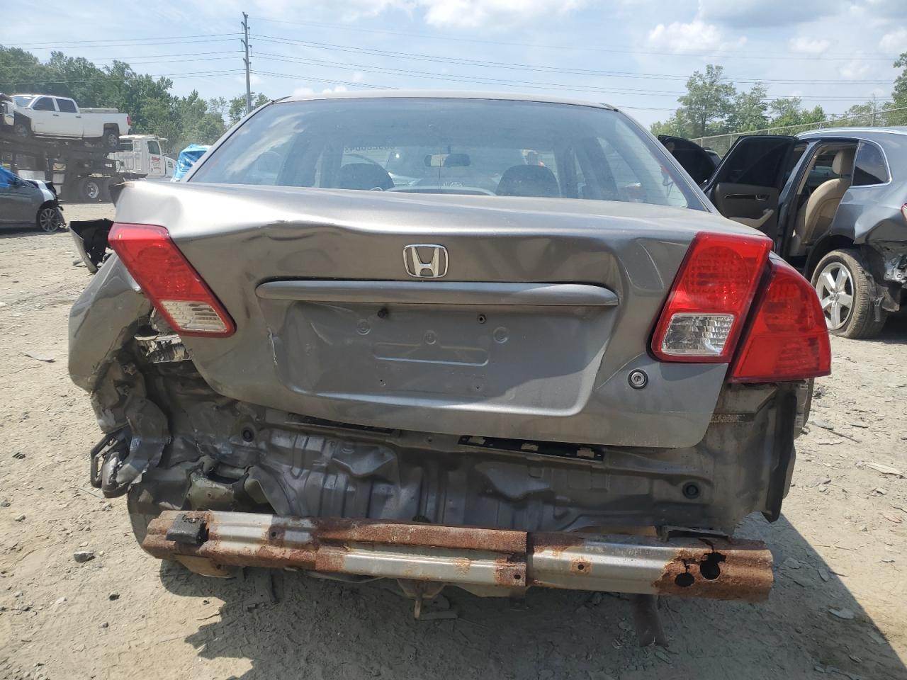 2004 Honda Civic Ex VIN: 2HGES267X4H556318 Lot: 60925864