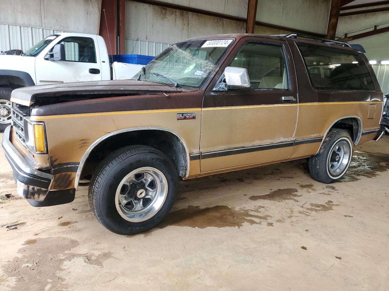 1986 Chevrolet Blazer S10 VIN: 1G8CS18R7G8166134 Lot: 63000124