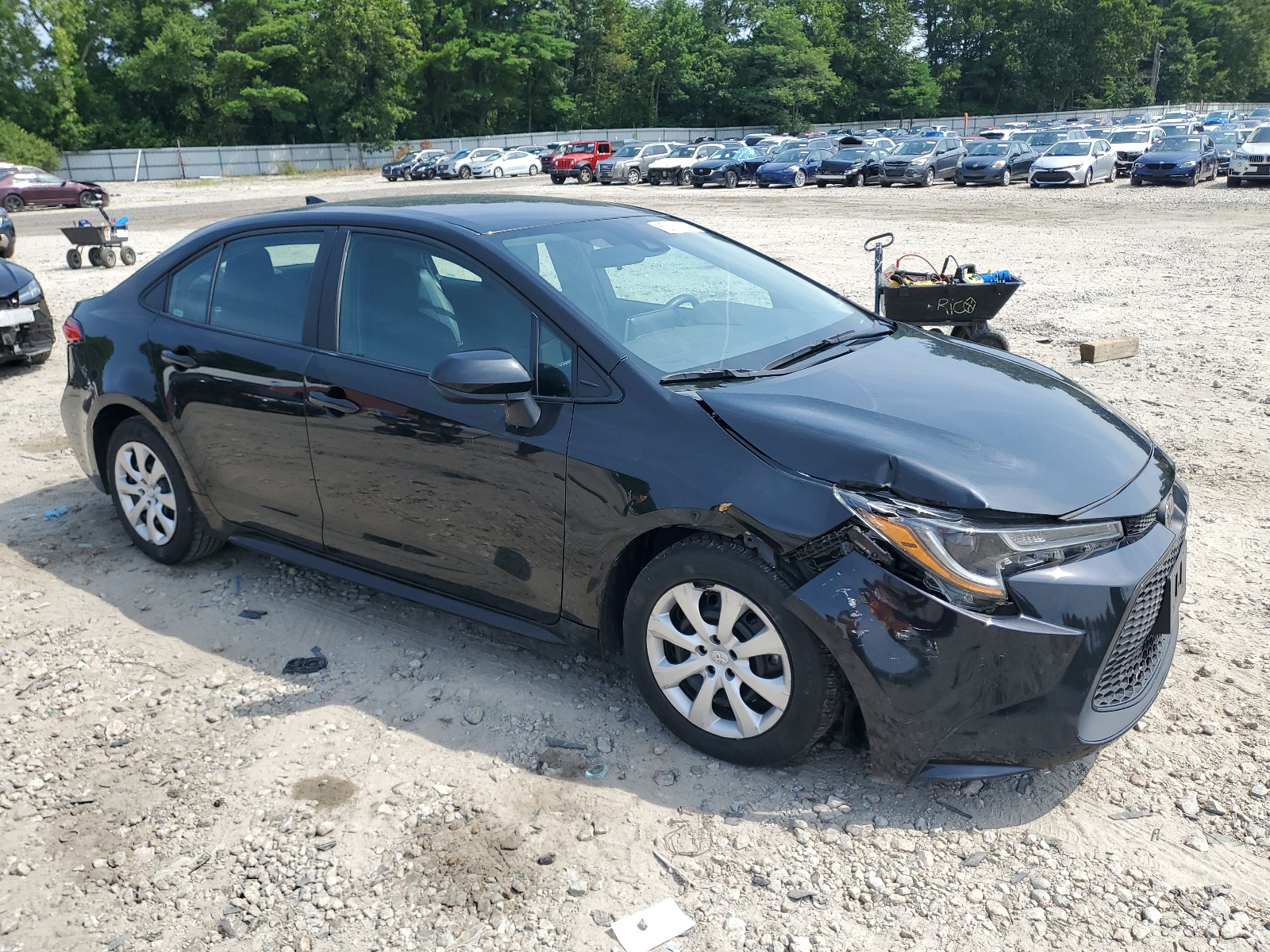 2021 Toyota Corolla Le vin: 5YFEPMAEXMP240669