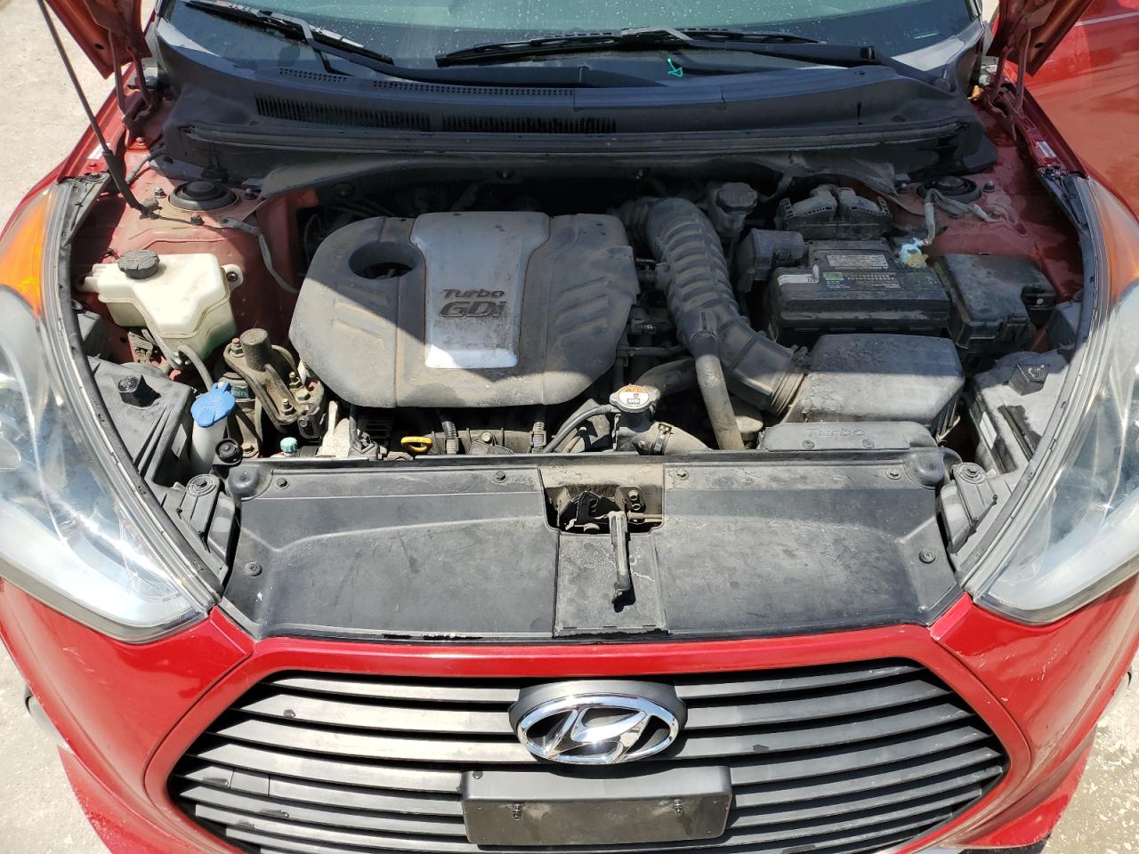 2013 Hyundai Veloster Turbo VIN: KMHTC6AE4DU144212 Lot: 61792834