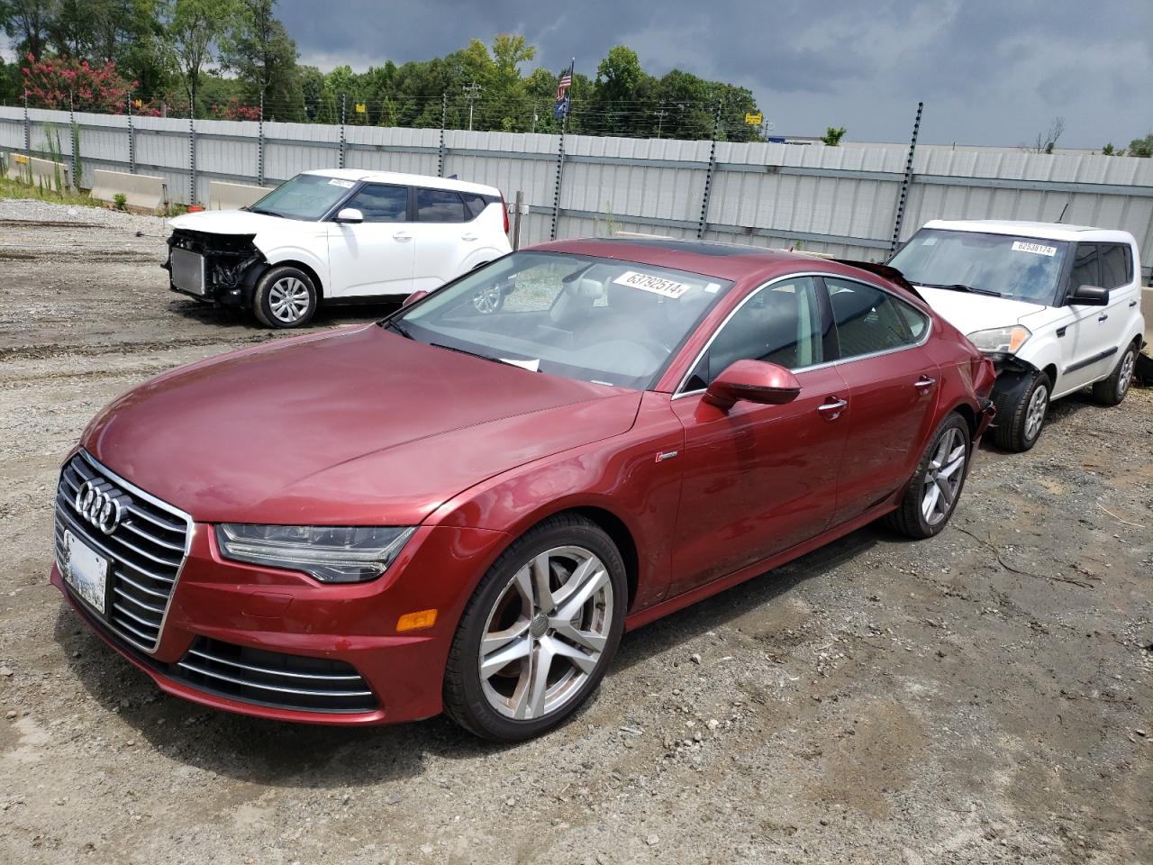 2017 Audi A7 Premium Plus VIN: WAUW2BFC1HN100914 Lot: 63792514