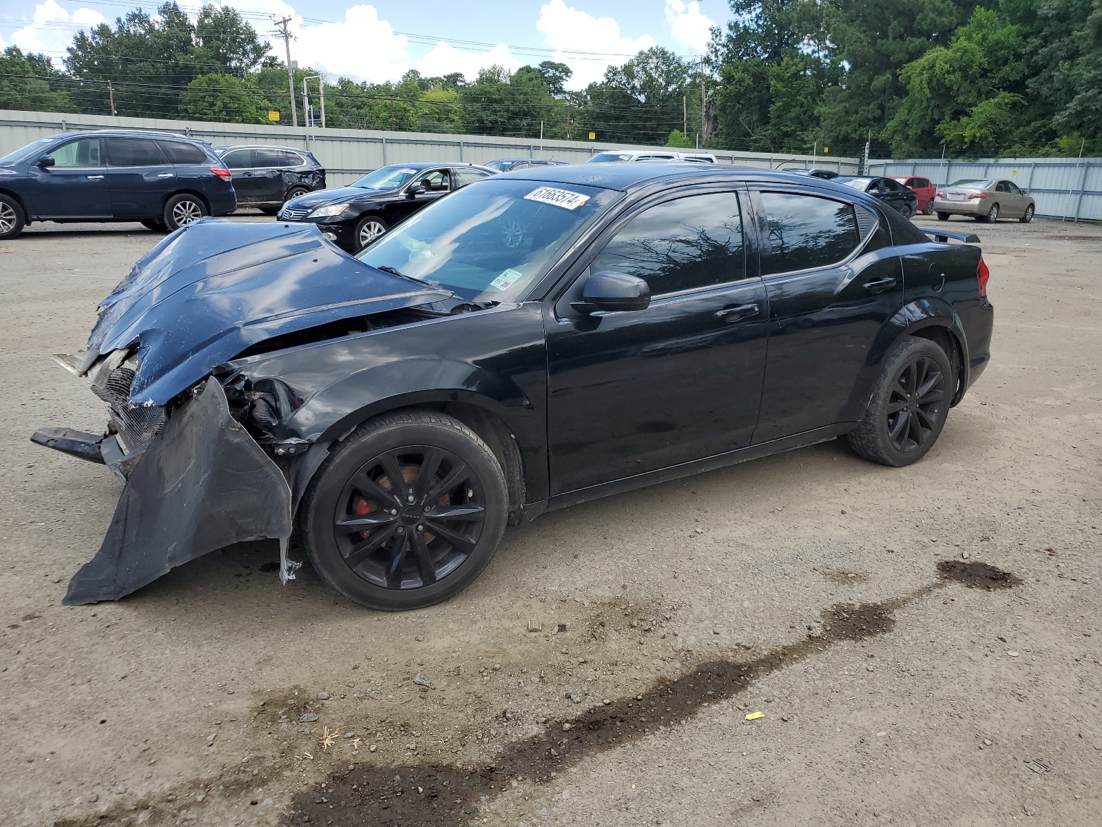 2013 Dodge Avenger Sxt vin: 1C3CDZCB2DN677874