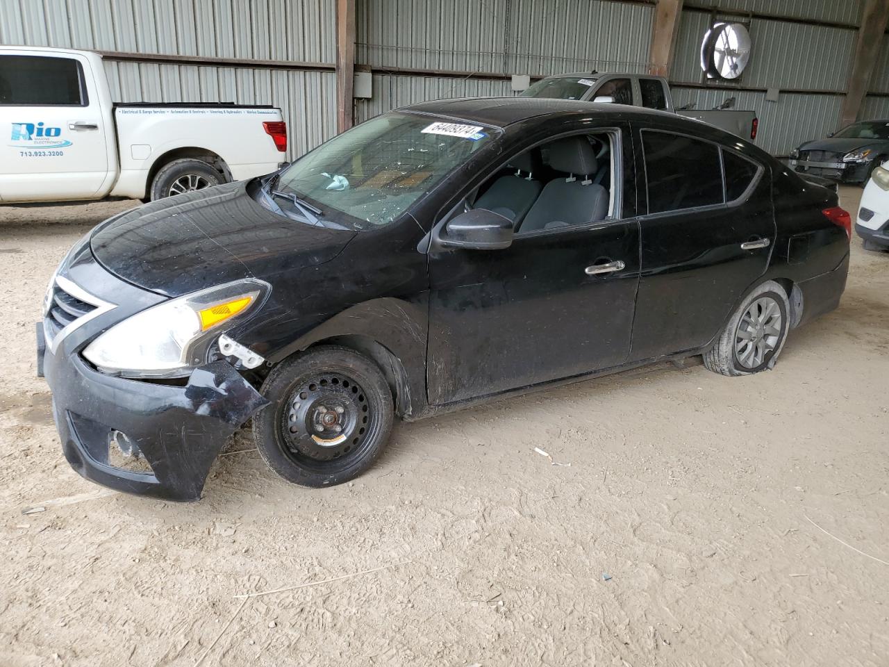 2019 Nissan Versa S للبيع في Houston، TX - Front End