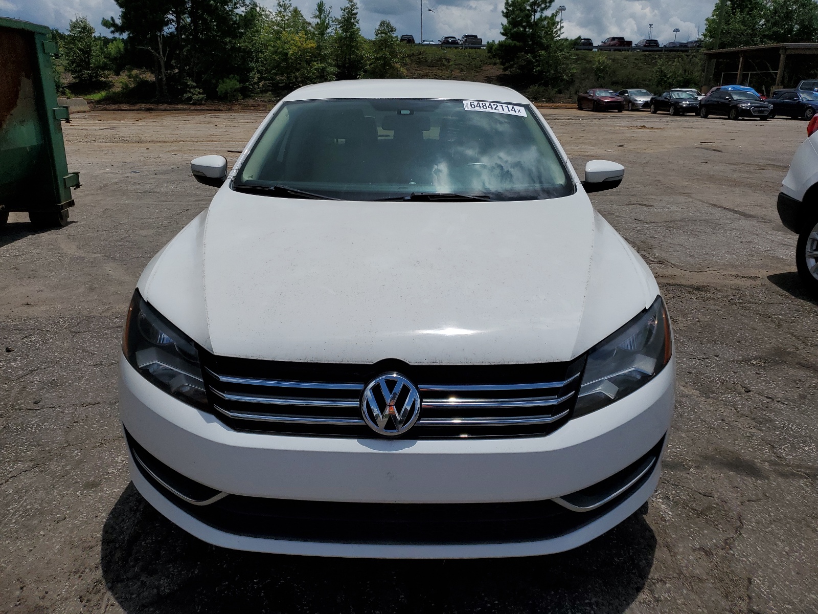 2014 Volkswagen Passat S vin: 1VWAS7A35EC119231