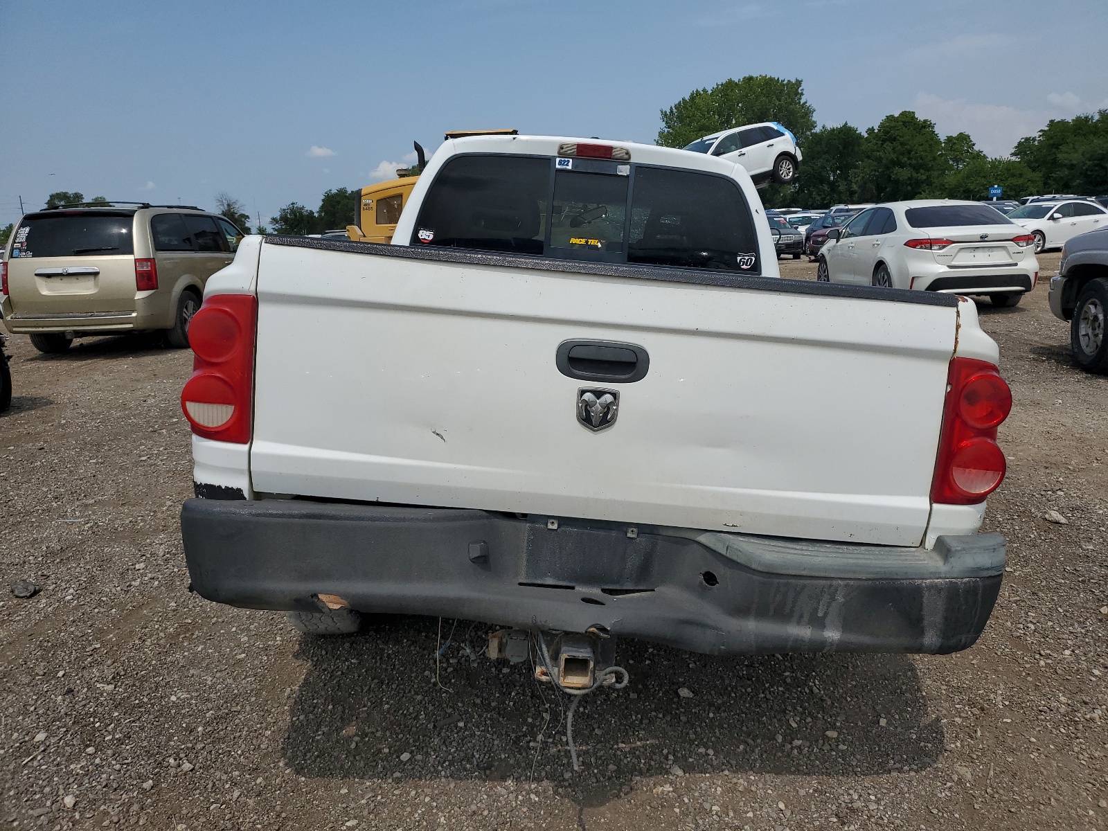 1D7HW48J77S104656 2007 Dodge Dakota Quad Slt