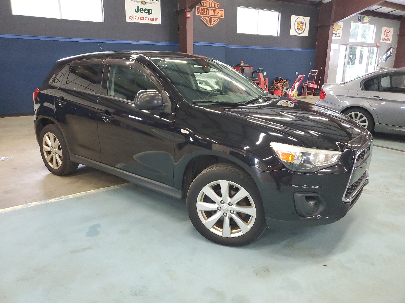 2015 Mitsubishi Outlander Sport Es vin: 4A4AR3AU3FE048660