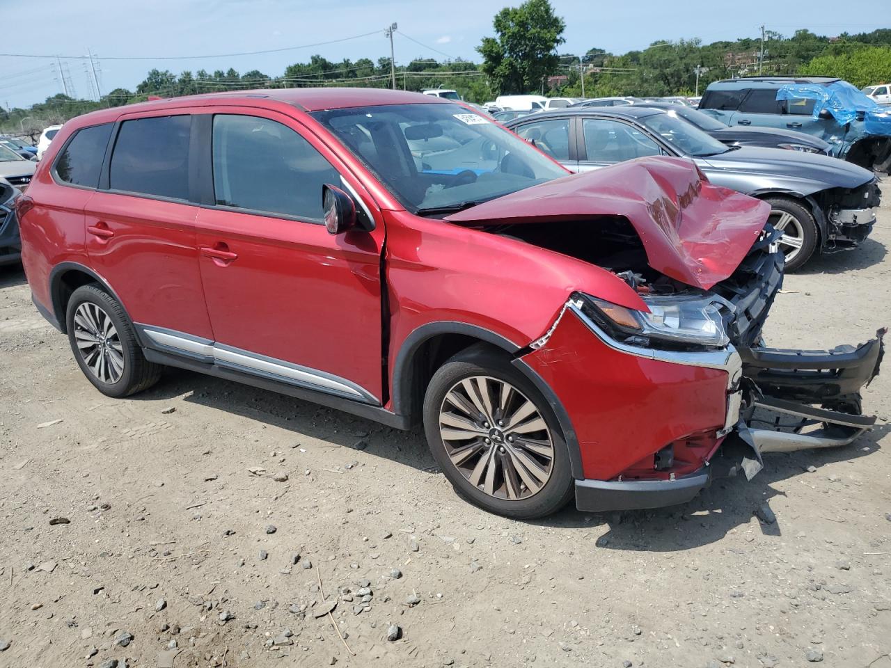 2020 Mitsubishi Outlander Es VIN: JA4AD2A32LZ039227 Lot: 64584074