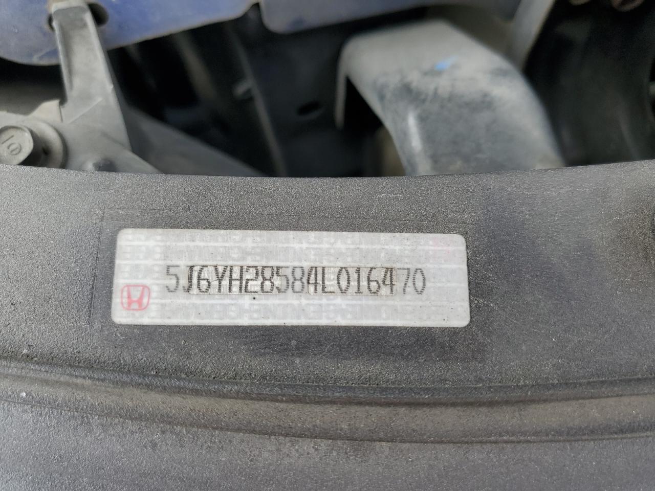 2004 Honda Element Ex VIN: 5J6YH28584L016470 Lot: 61160004