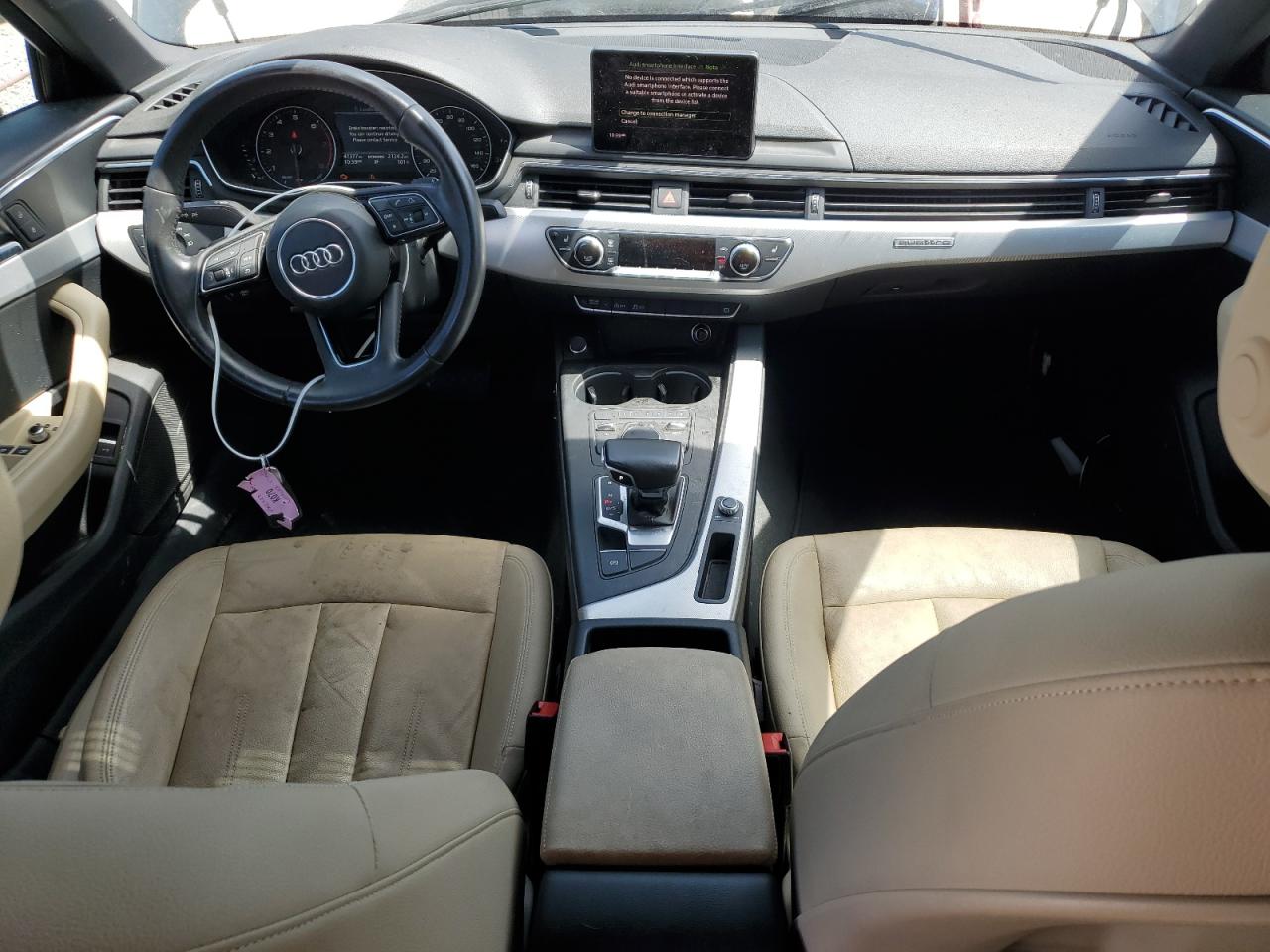 2017 Audi A4 Premium VIN: WAUANAF46HN052461 Lot: 63319864