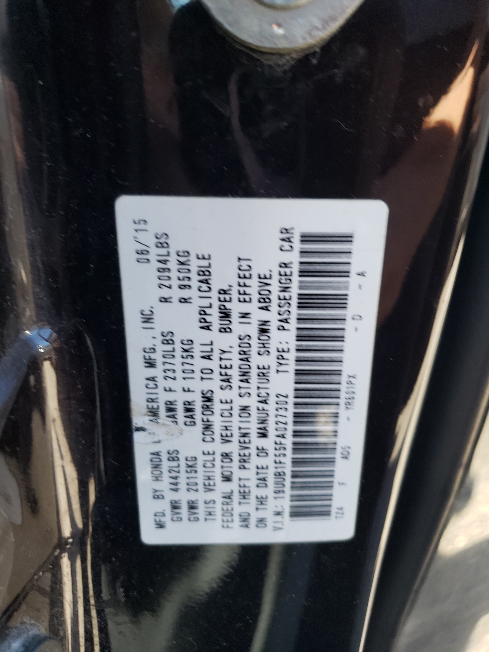 2015 Acura Tlx Tech vin: 19UUB1F55FA027302