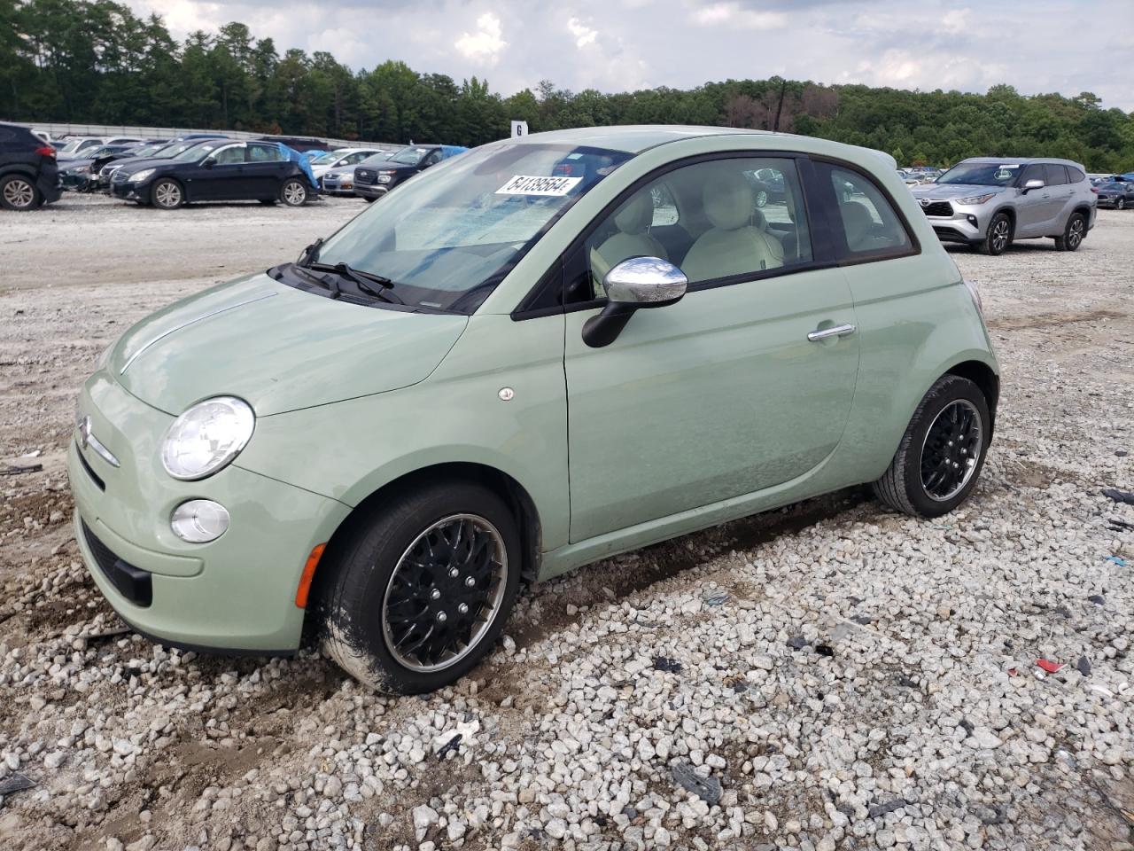 2015 Fiat 500 Pop VIN: 3C3CFFAR0FT501689 Lot: 64139564
