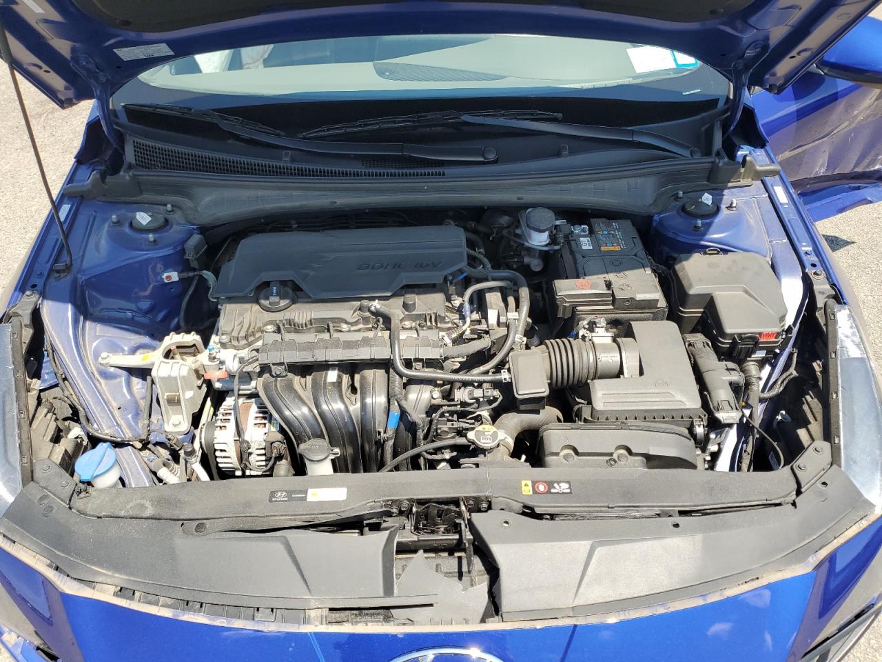 2022 Hyundai Elantra Se VIN: KMHLL4AG0NU308644 Lot: 61545294