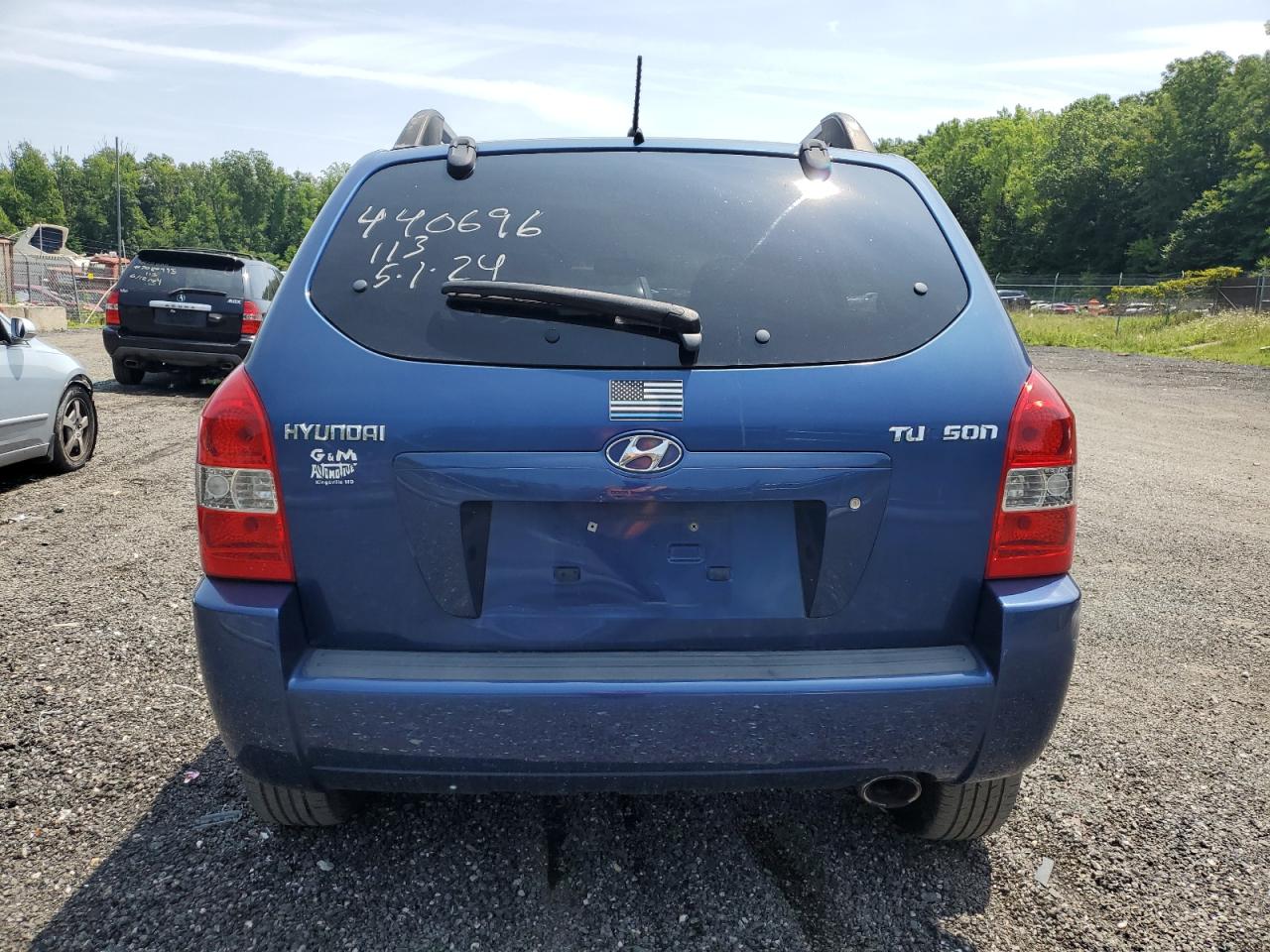 2007 Hyundai Tucson Gls VIN: KM8JM12B37U589041 Lot: 64835934