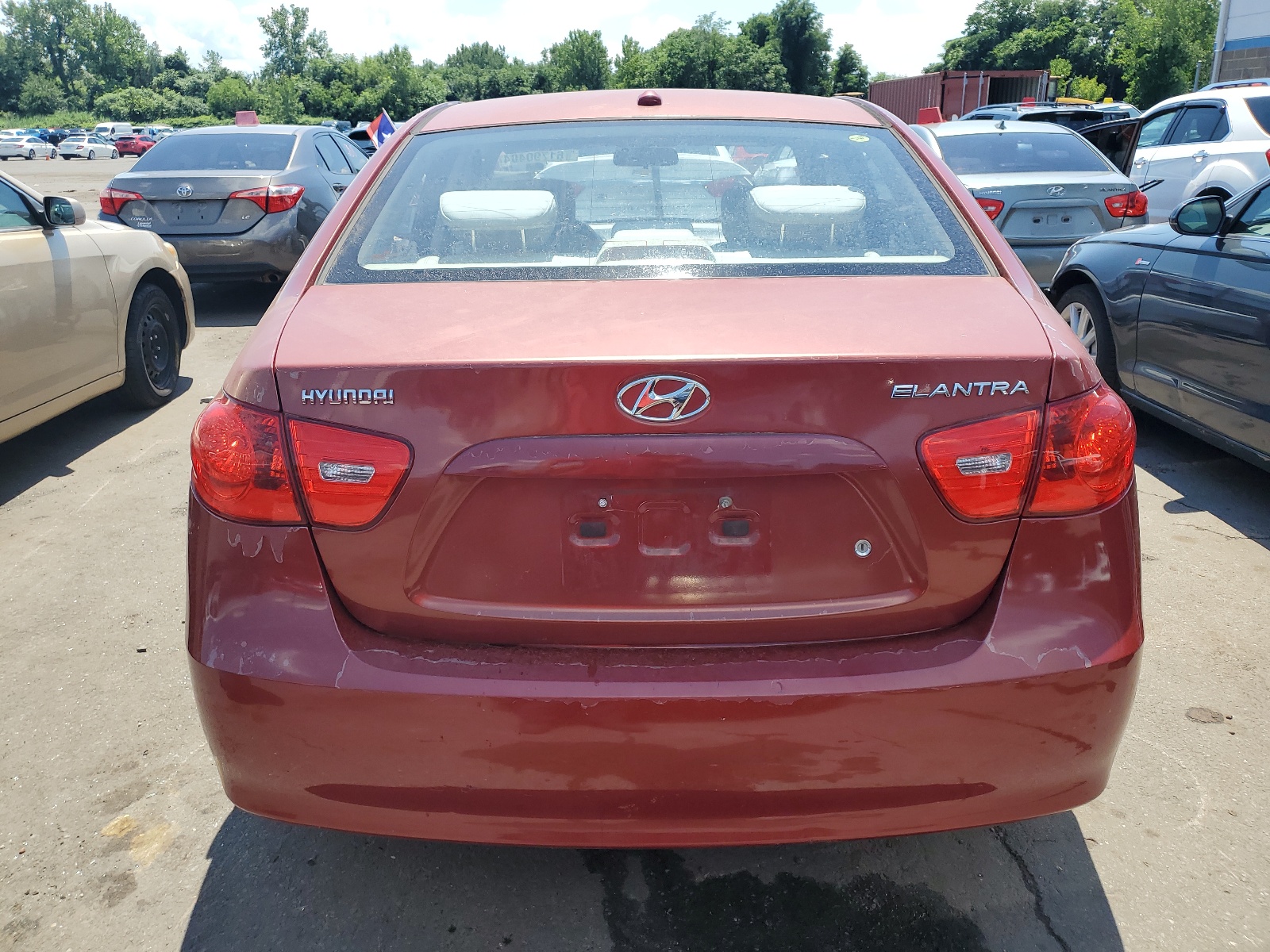 KMHDU46D98U473001 2008 Hyundai Elantra Gls