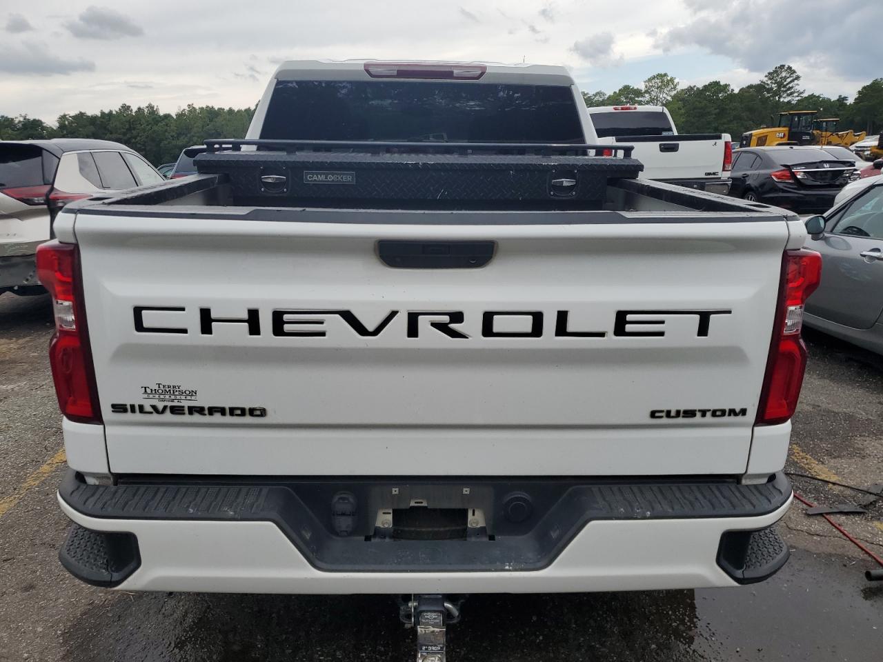 2021 Chevrolet Silverado K1500 Custom VIN: 3GCPYBEK2MG416517 Lot: 62487584