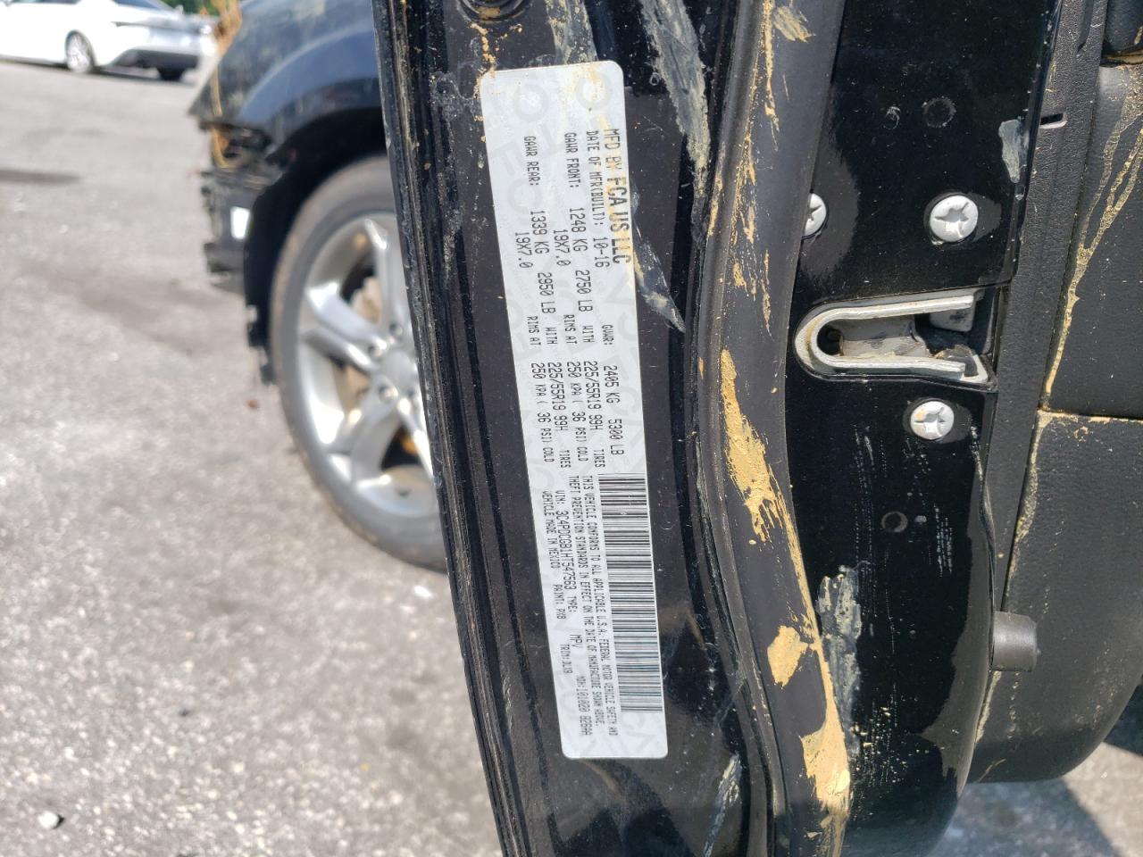 2017 Dodge Journey Crossroad VIN: 3C4PDCGB1HT547563 Lot: 62073914