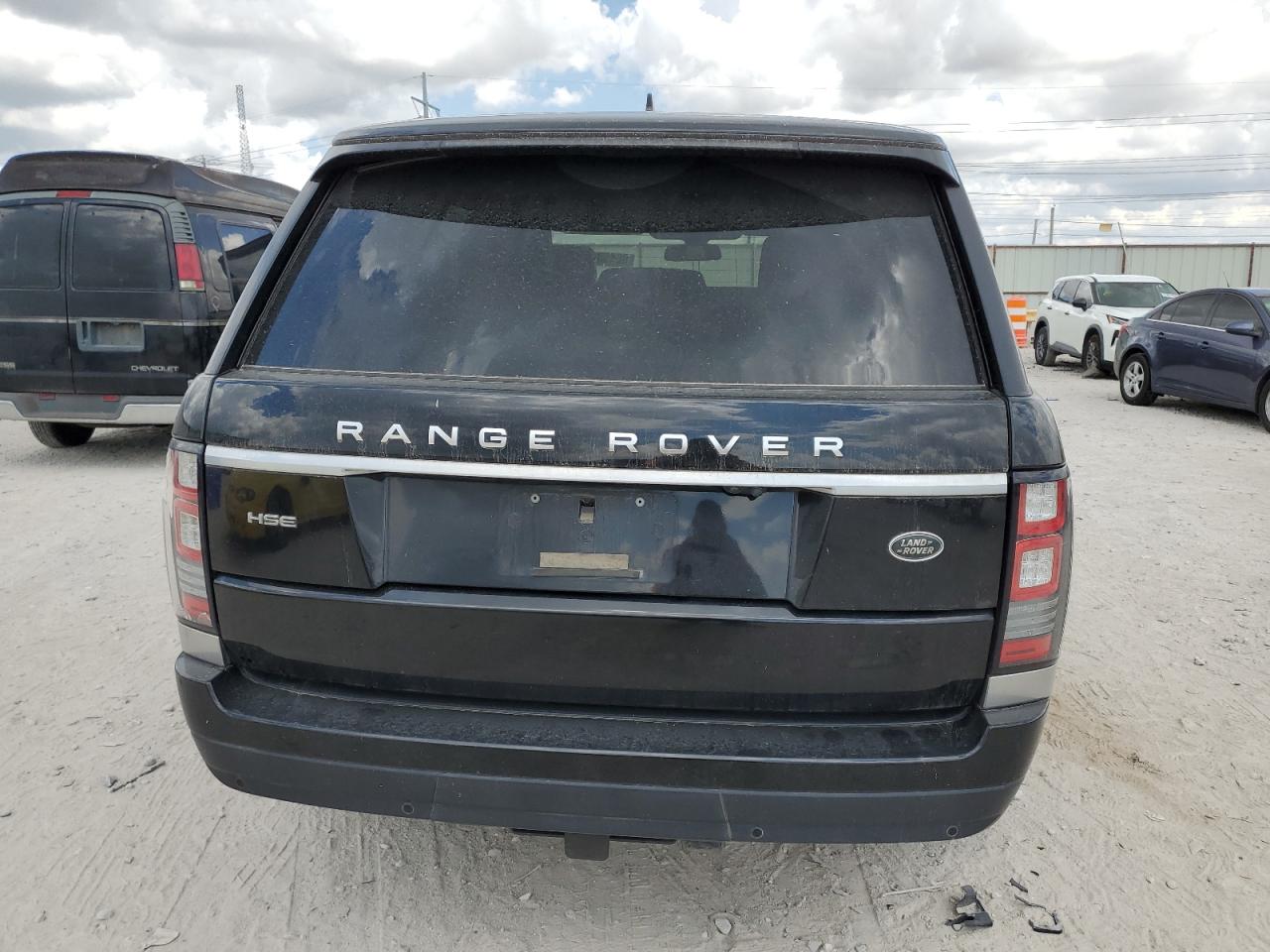 2016 Land Rover Range Rover Hse VIN: SALGS2PF3GA312244 Lot: 63468664
