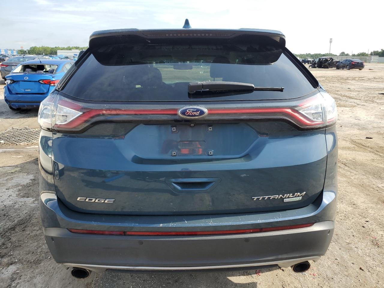 2016 Ford Edge Titanium VIN: 2FMPK3K96GBB56361 Lot: 61921624