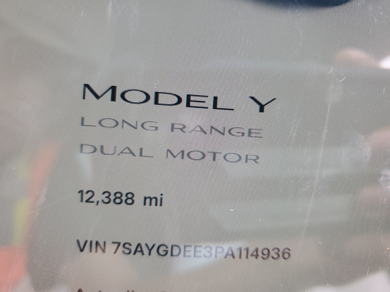 7SAYGDEE3PA114936 2023 Tesla Model Y