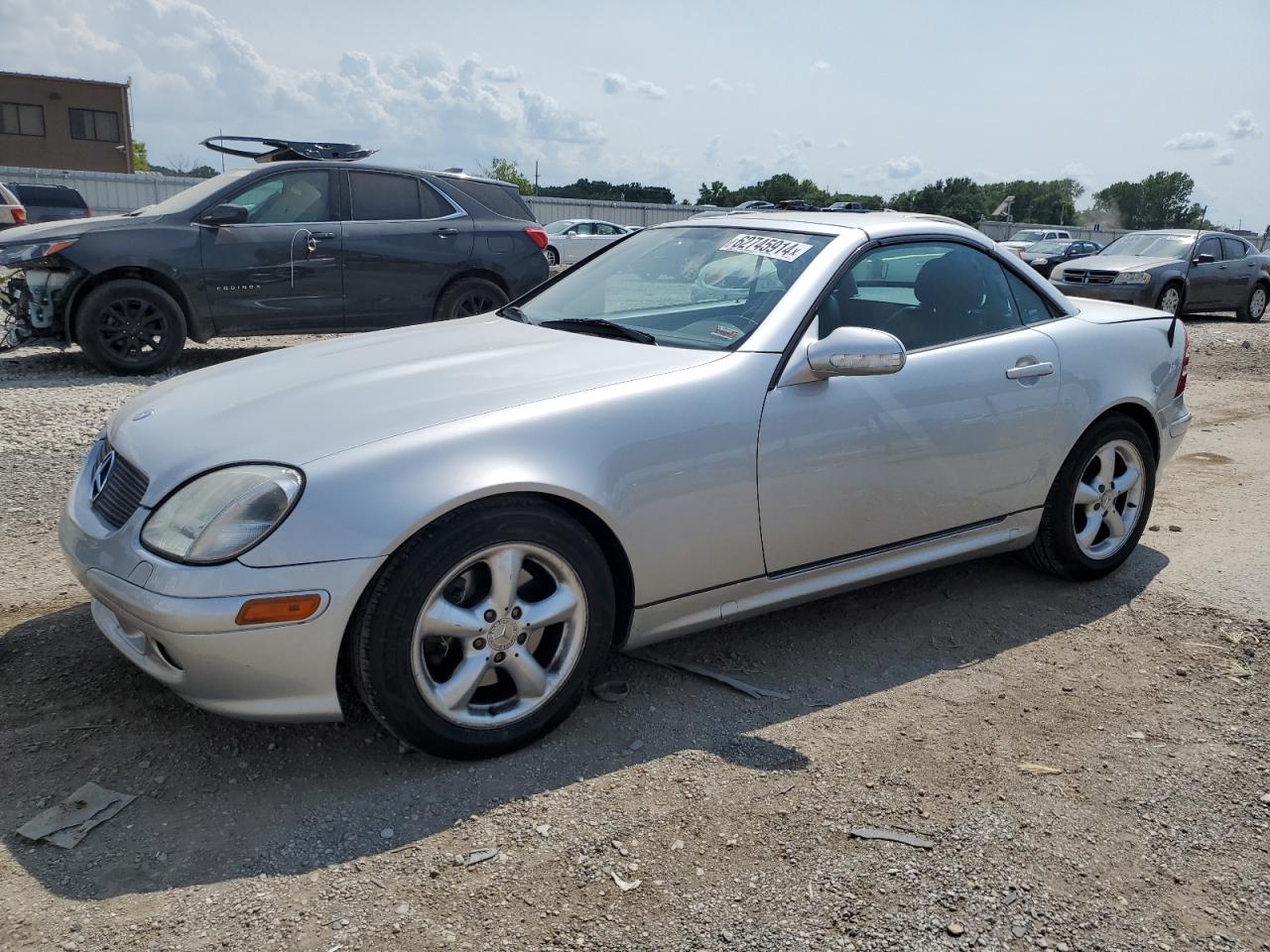 2002 Mercedes-Benz Slk 320 VIN: WDBKK65F52F245815 Lot: 62745914