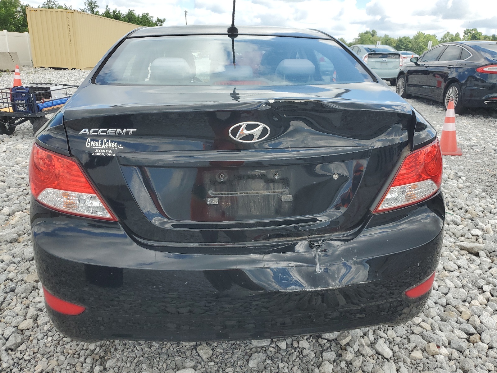 KMHCT4AE9DU576542 2013 Hyundai Accent Gls