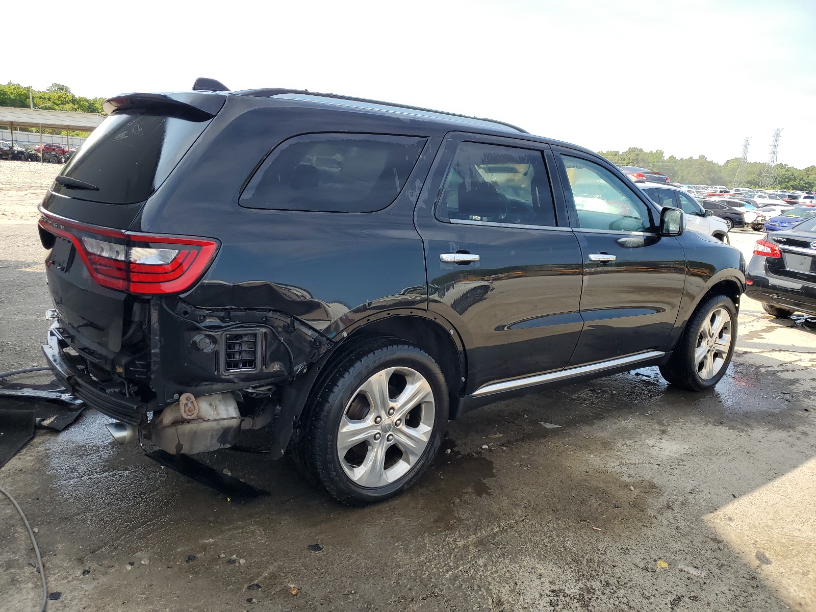 2014 Dodge Durango Sxt vin: 1C4RDJAG4EC595552