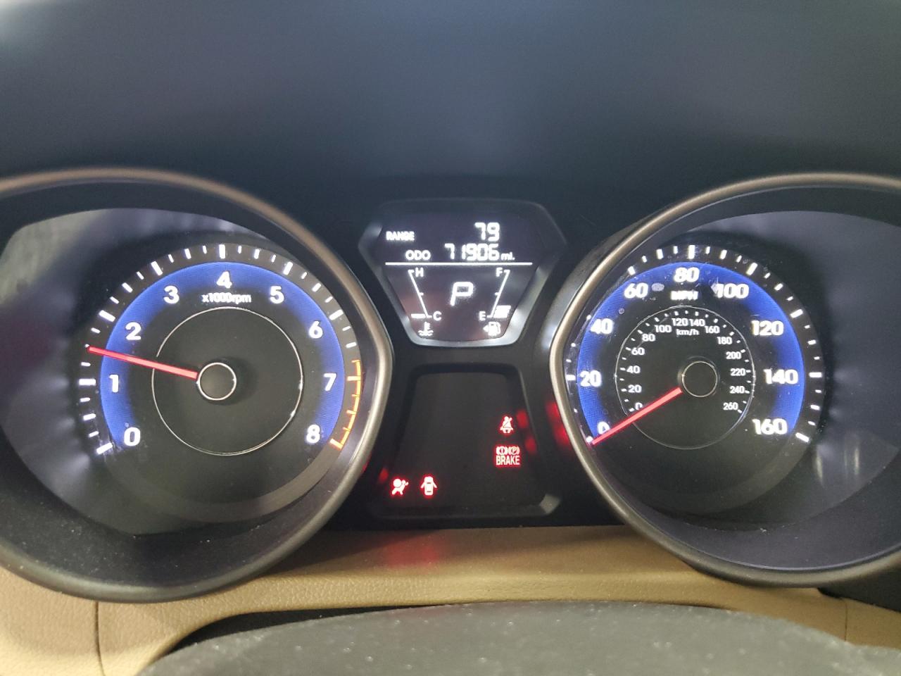 2013 Hyundai Elantra Gls VIN: 5NPDH4AE4DH453431 Lot: 63052734