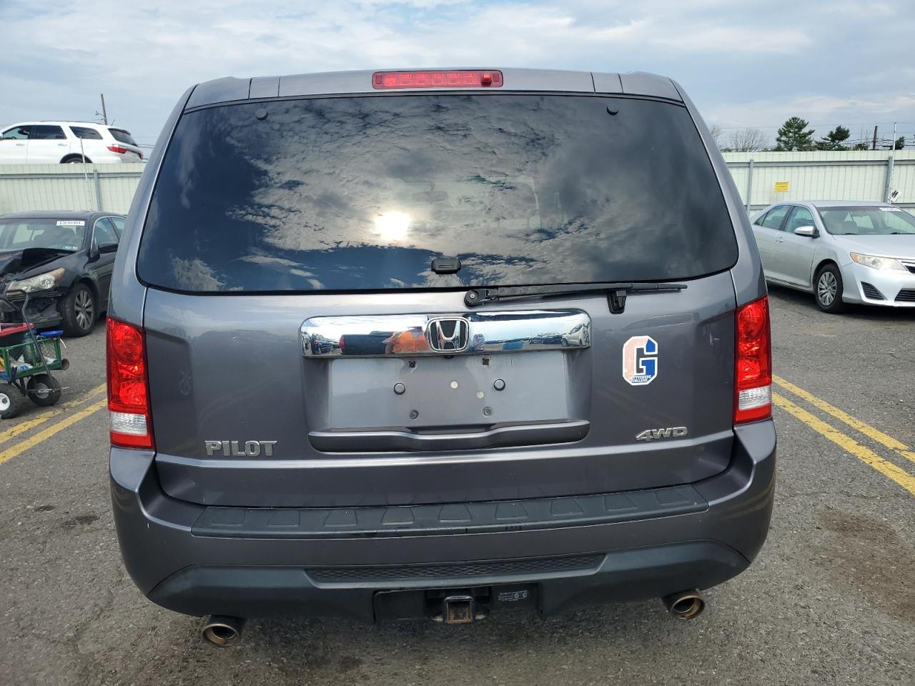 2014 Honda Pilot Ex VIN: 5FNYF4H45EB022259 Lot: 63514284