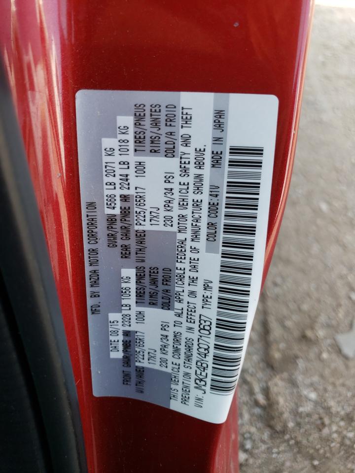 2016 Mazda Cx-5 Sport VIN: JM3KE4BY4G0710637 Lot: 64312614