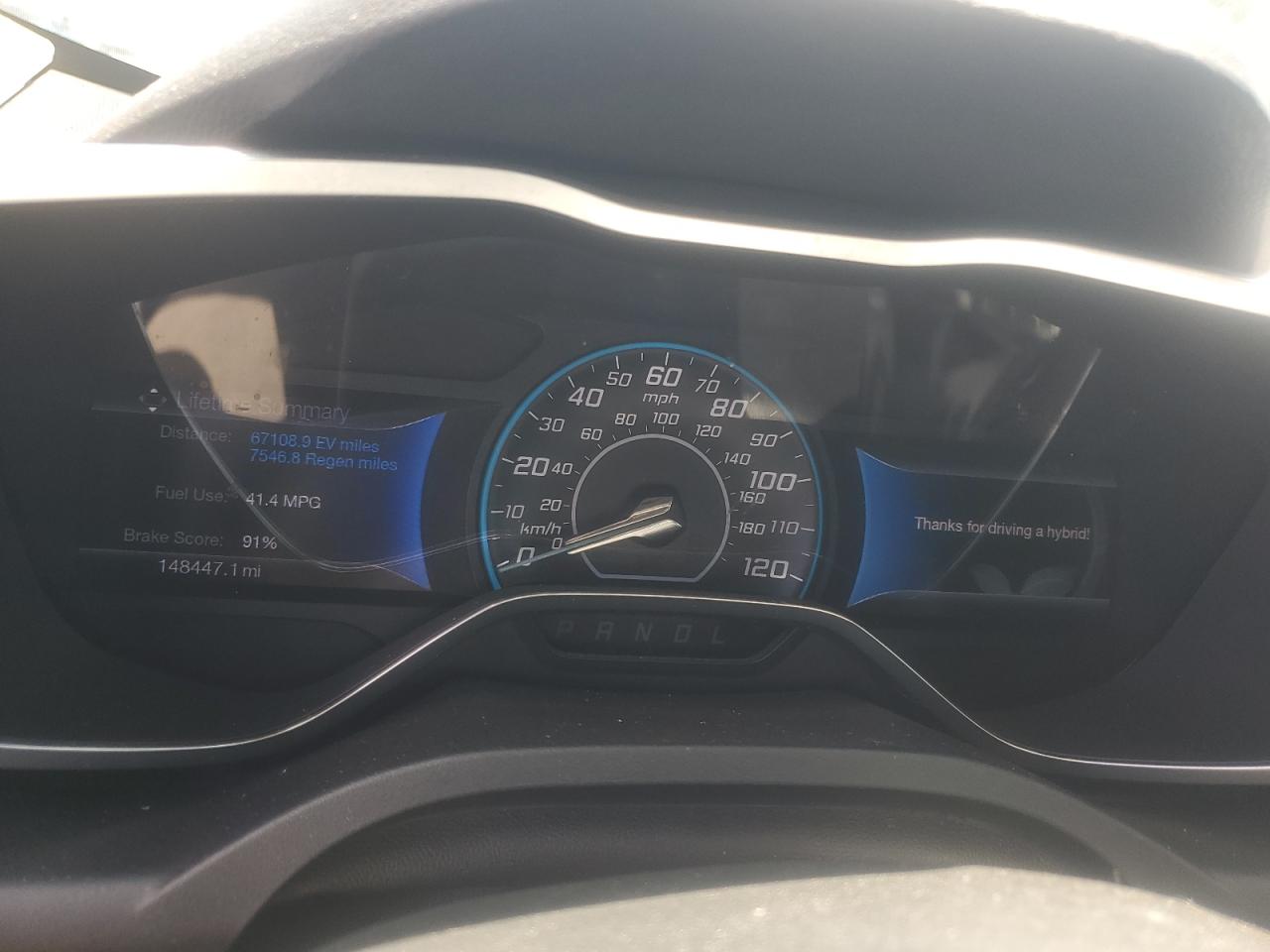 2013 Ford C-Max Sel VIN: 1FADP5BUXDL517827 Lot: 61739034