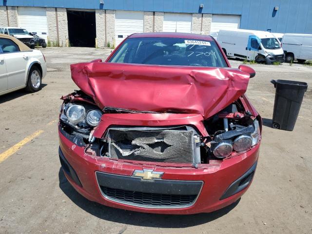 Хэтчбеки CHEVROLET SONIC 2013 Красный