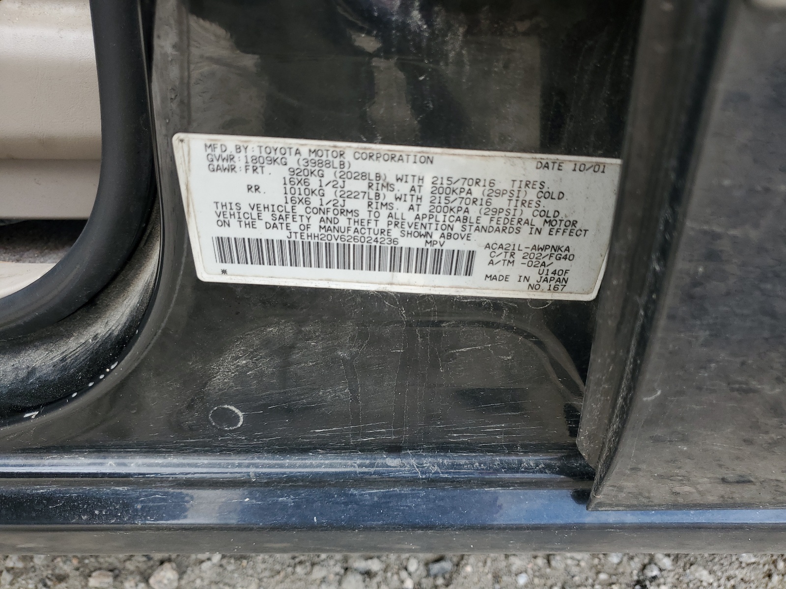 JTEHH20V626024236 2002 Toyota Rav4