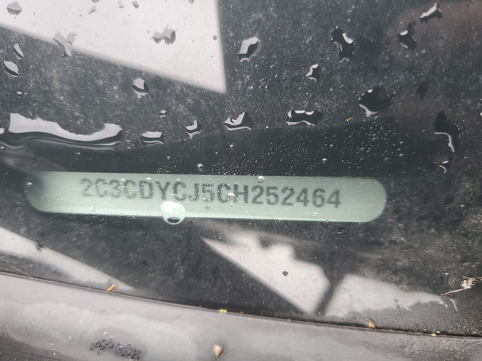 2C3CDYCJ5CH252464 2012 Dodge Challenger Srt-8