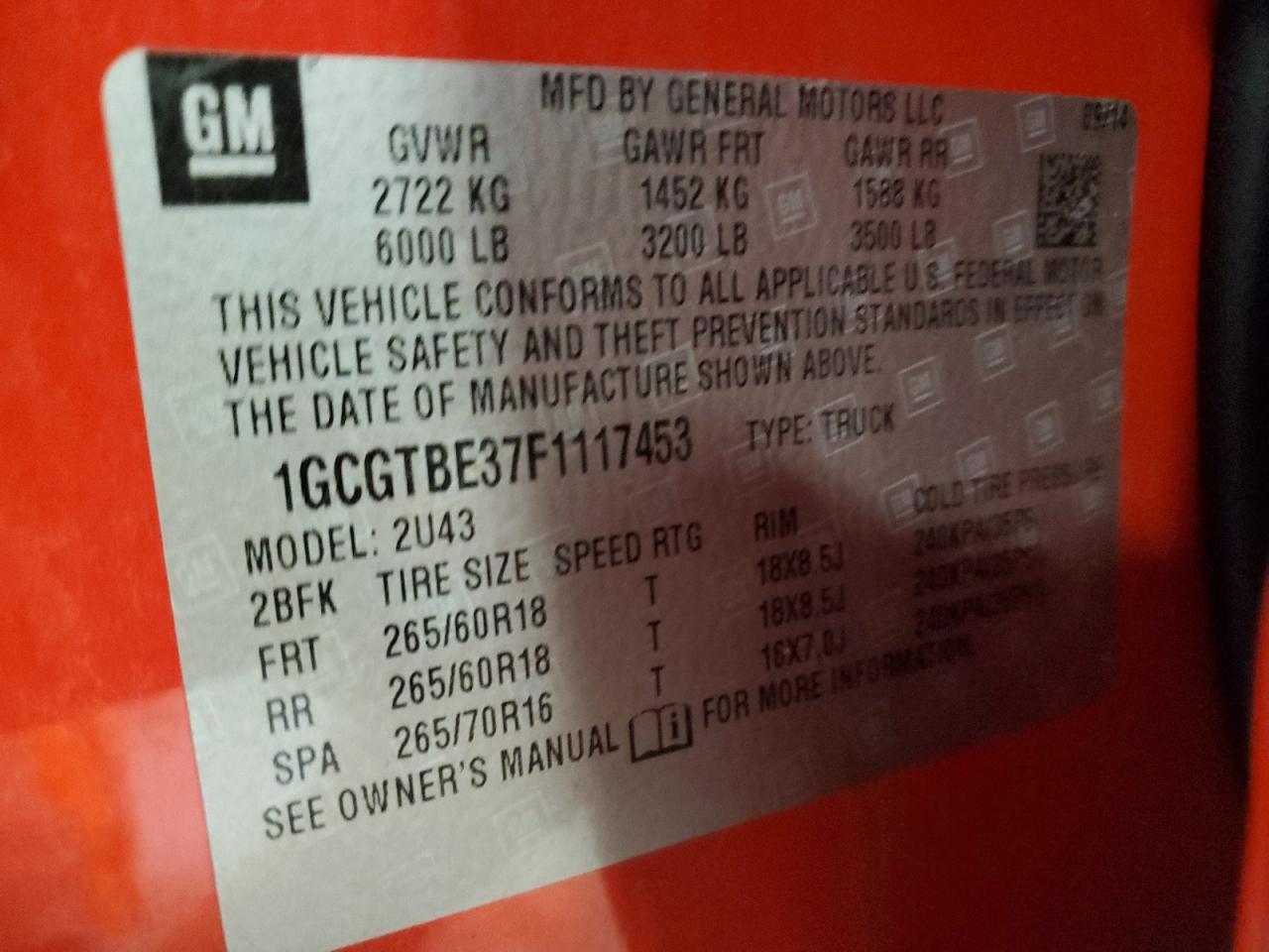 2015 Chevrolet Colorado - Image 13