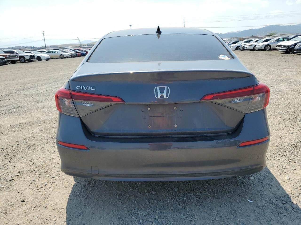 2022 Honda Civic Ex VIN: JHMFE1F72NX003632 Lot: 61941354