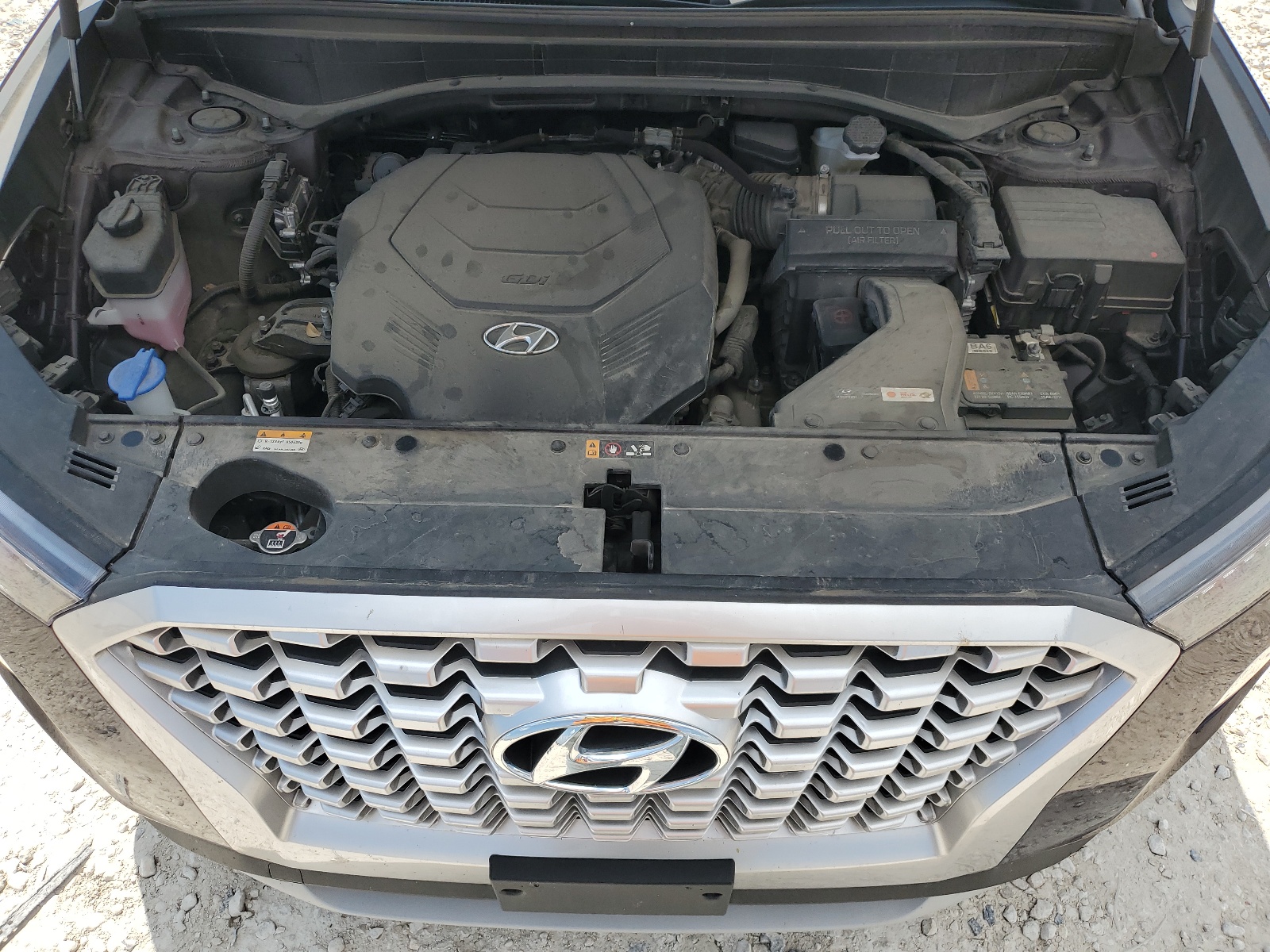 KM8R1DHE7NU442717 2022 Hyundai Palisade Se