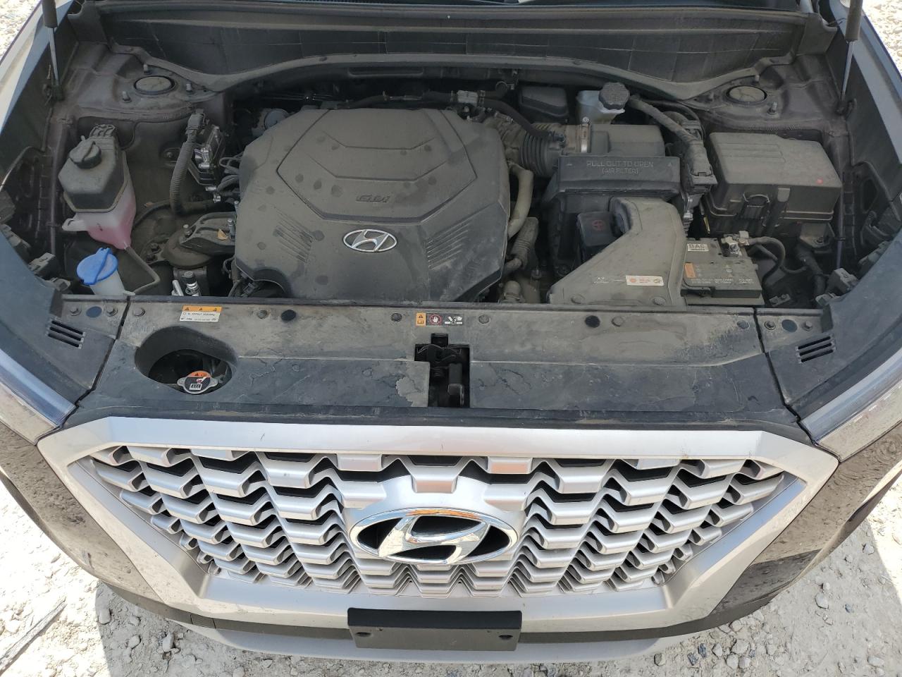 2022 Hyundai Palisade Se VIN: KM8R1DHE7NU442717 Lot: 63537944