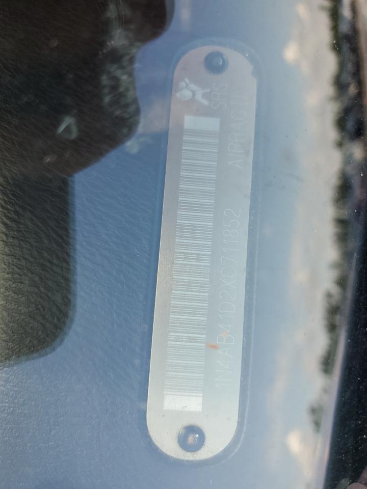 1999 Nissan Sentra Base VIN: 1N4AB41D2XC711852 Lot: 62348994